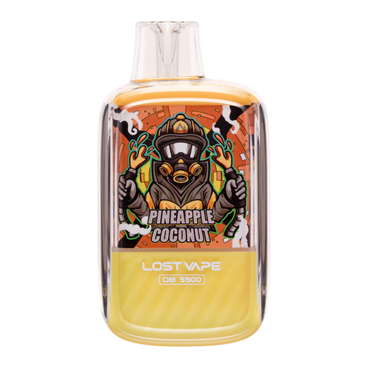 BUY 1 GET 1 FREE Pineapple Coconut Lost Vape OB5500 | Vape Amazon India