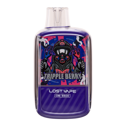 BUY 1 GET 1 FREE Triple Berry Lost Vape OB5500 | Vape Amazon India