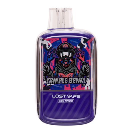 BUY 1 GET 1 FREE Triple Berry Lost Vape OB5500 | Vape Amazon India