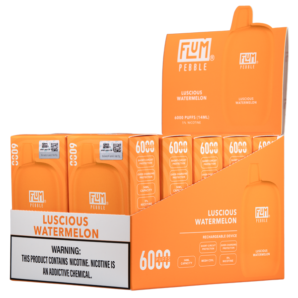 BUY 1 GET 1 FREE Luscious Watermelon FLUM Pebble | Vape Amazon India