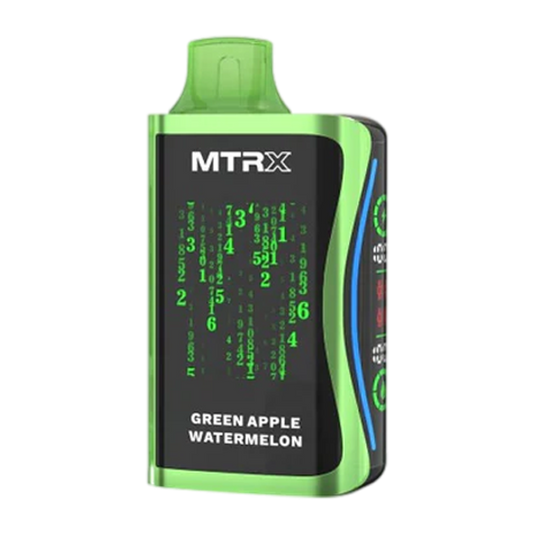 BUY 1 GET 1 FREE Green Apple Watermelon MTRX MX 25000 | Vape Amazon India