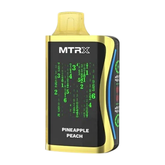 BUY 1 GET 1 FREE Pineapple Peach MTRX MX 25000 | Vape Amazon India