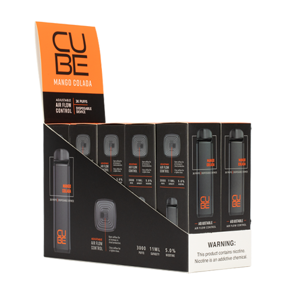 BUY 1 GET 1 FREE Mango Colada by Cube | Vape Amazon India