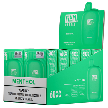 BUY 1 GET 1 FREE Menthol FLUM Pebble | Vape Amazon India