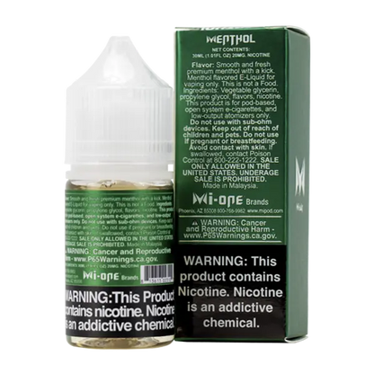 BUY 1 GET 1 FREE Menthol Mi-Salt | Vape Amazon India Mi-Salt