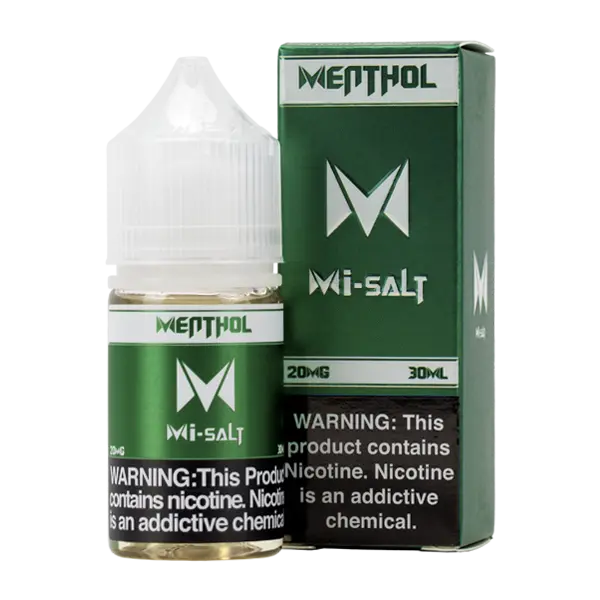BUY 1 GET 1 FREE Menthol Mi-Salt | Vape Amazon India Mi-Salt
