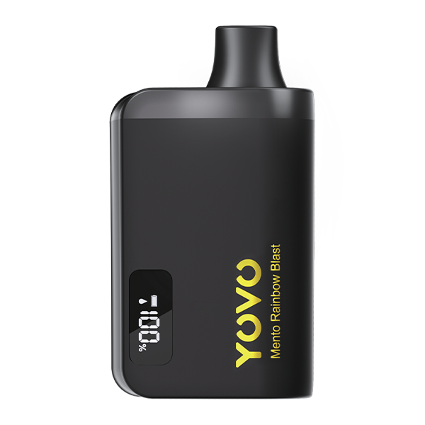 BUY 1 GET 1 FREE Mento Rainbow Blast YOVO JB8000 Black Golden Edition | Vape Amazon India