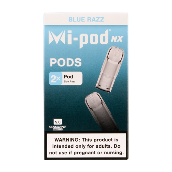 Blue Razz Mi-Pod NX 2pk Pods