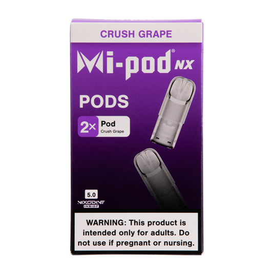 BUY 1 GET 1 FREE Crush Grape Mi-Pod NX 2pk Pods | Vape Amazon India