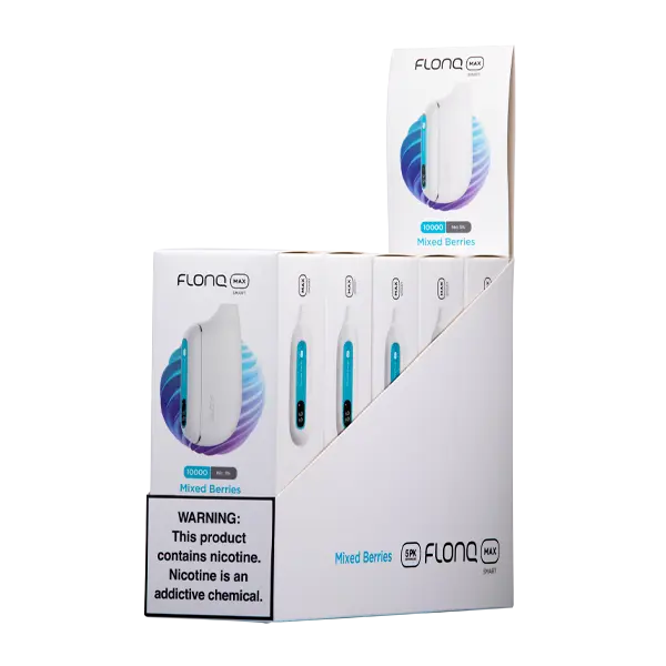 BUY 1 GET 1 FREE Mixed Berries FLONQ Max Smart | Vape Mumbai India Flonq