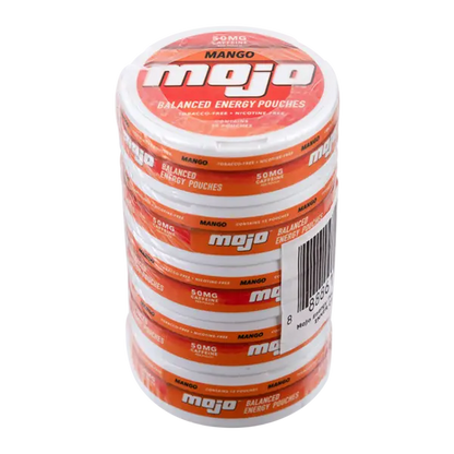 BUY 1 GET 1 FREE Mango Mojo Balanced Energy Pouches | Vape Amazon India MOJO