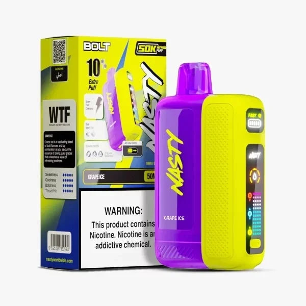 Nasty BOLT 50k Vape (50000 Puffs)