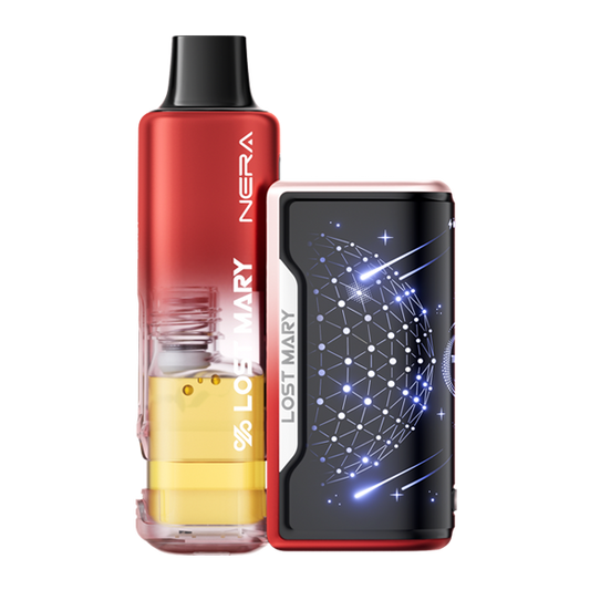 BUY 1 GET 1 FREE Pomegranate Blast Lost Mary Nera Fullview Kit | Vape Amazon India