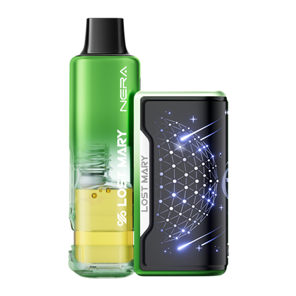 BUY 1 GET 1 FREE Sour Apple Ice Lost Mary Nera Fullview Kit | Vape Amazon India