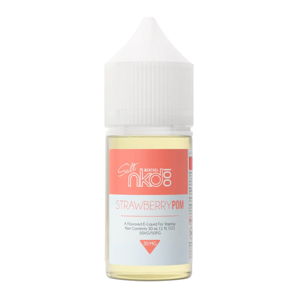 BUY 1 GET 1 FREE Strawberry Pom NKD 100 Menthol Salts | Vape Amazon India