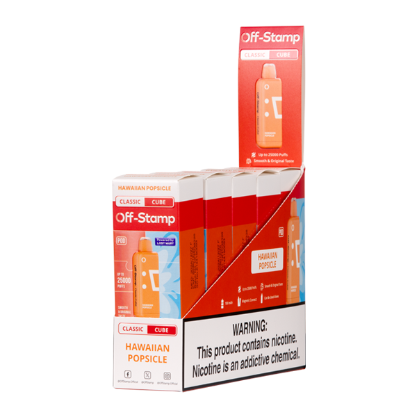 Pineapple Passion Orange Off Stamp Classic Cube Pod