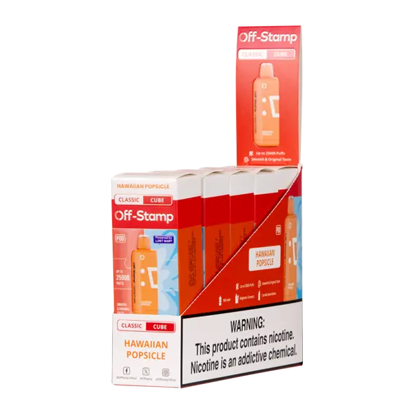 BUY 1 GET 1 FREE Pineapple Passion Orange Off Stamp Classic Cube Pod | Vape Mumbai India Off Stamp