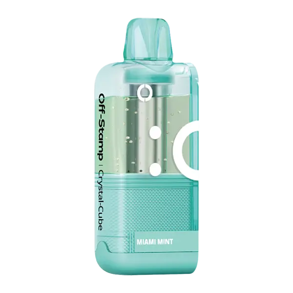 BUY 1 GET 1 FREE Miami Mint Off Stamp X-Cube Disposable (Crystal) | Vape Mumbai India Off Stamp
