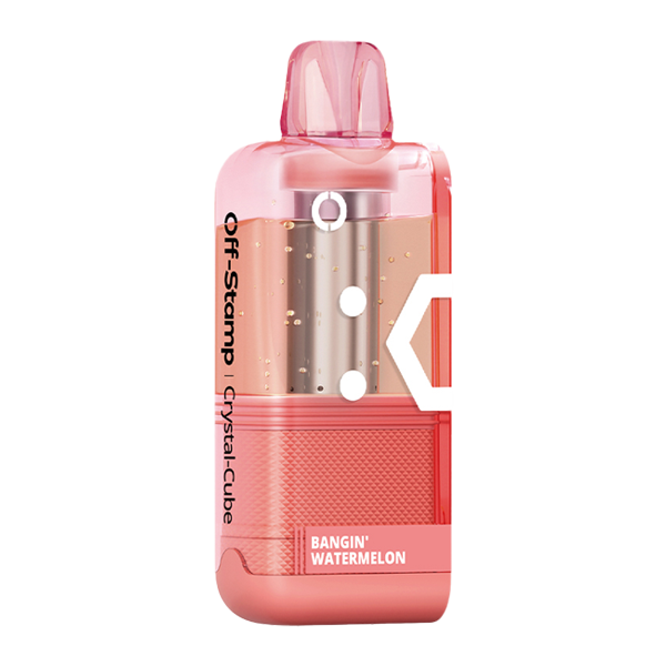 BUY 1 GET 1 FREE Bangin Watermelon Off Stamp X-Cube Disposable (Crystal) | Vape Mumbai India