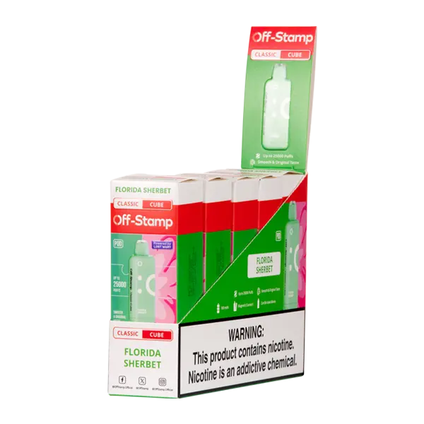 BUY 1 GET 1 FREE Florida Twist Off Stamp Classic Cube Pod | Vape Mumbai India Off Stamp
