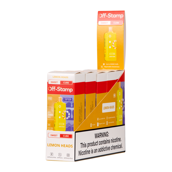Lemon Noggin Off Stamp Sweet Cube