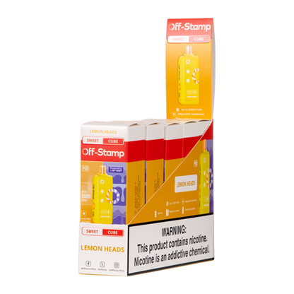 Lemon Noggin Off Stamp Sweet Cube