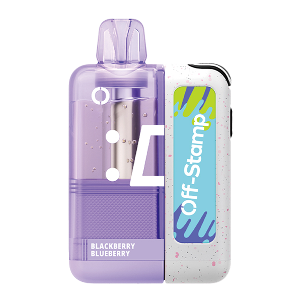 BUY 1 GET 1 FREE Blackberry Blueberry Off Stamp X-Cube Kit (Crystal) | Vape Mumbai India