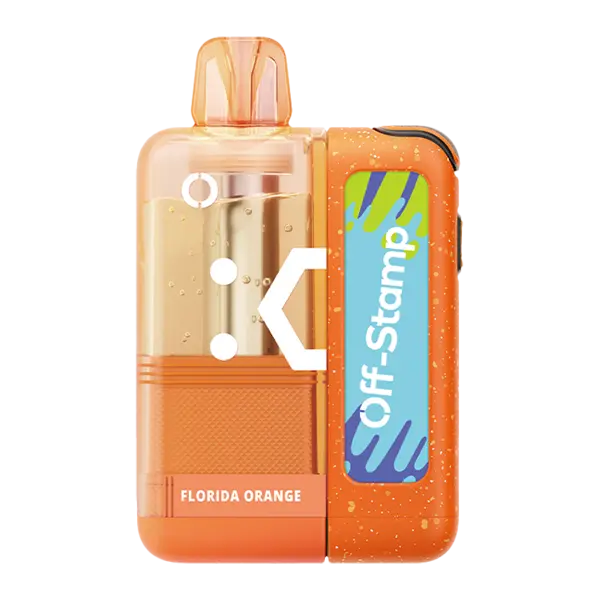 BUY 1 GET 1 FREE Florida Orange Off Stamp X-Cube Kit (Crystal) | Vape Mumbai India Off Stamp