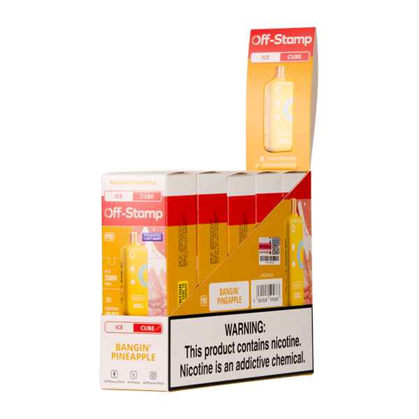 BUY 1 GET 1 FREE Bangin' Pineapple Ice Off Stamp Ice Cube | Vape Mumbai India