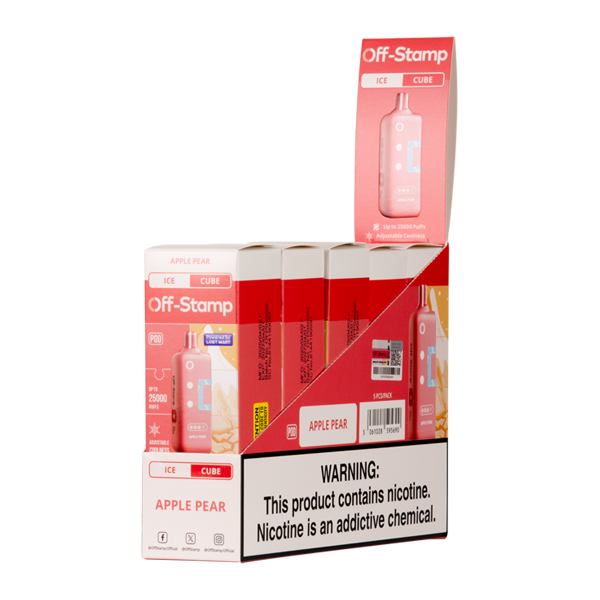 BUY 1 GET 1 FREE Apple Pear Ice Off Stamp Ice Cube | Vape Mumbai India