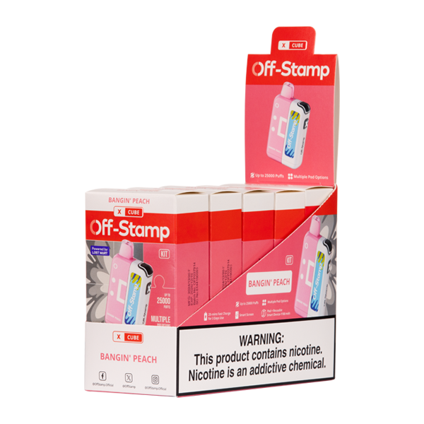 Bangin' Peach Off Stamp X-Cube Kit