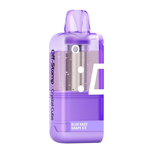 BUY 1 GET 1 FREE Blue Razz Grape Ice Off Stamp X-Cube Disposable Crystal | Vape Mumbai India
