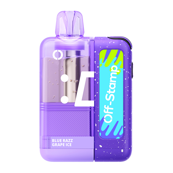 BUY 1 GET 1 FREE Blue Razz Grape Ice Off Stamp X-Cube Kit (Crystal) | Vape Mumbai India