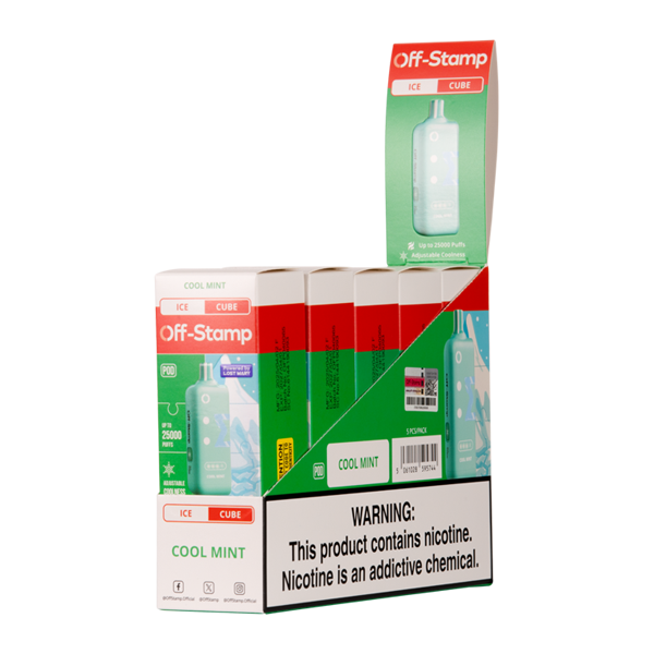 Cool Mint Ice Off Stamp Ice Cube