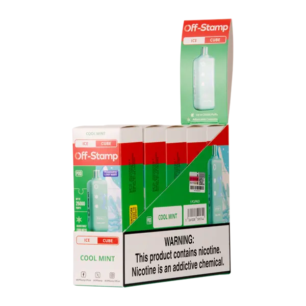 BUY 1 GET 1 FREE Cool Mint Ice Off Stamp Ice Cube | Vape Mumbai India Off Stamp