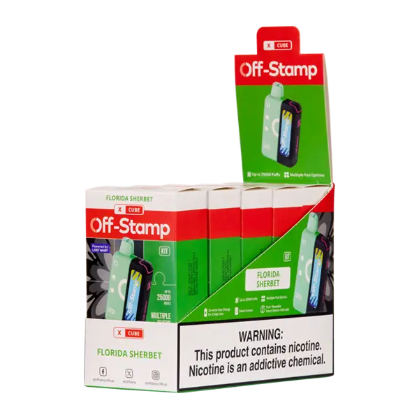 BUY 1 GET 1 FREE Florida Twist Off Stamp X-Cube Kit | Vape Mumbai India Off Stamp