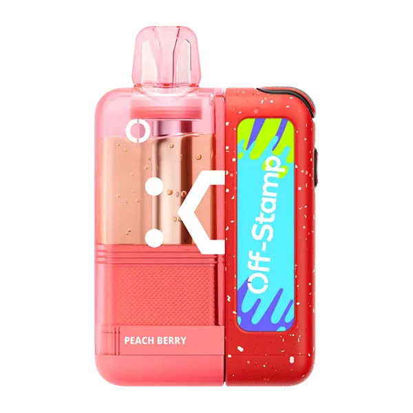 BUY 1 GET 1 FREE Peach Berry Off Stamp X-Cube Kit (Crystal) | Vape Mumbai India Off Stamp