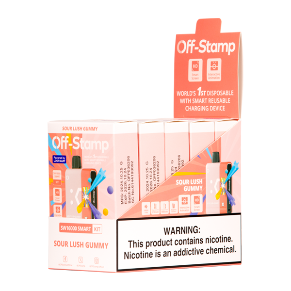 Sour Lush Gummy Off Stamp SW16000 Kit