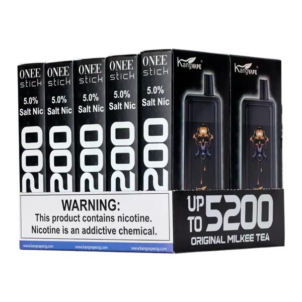 BUY 1 GET 1 FREE Original Milkee Tea Kangvape Onee Stick 5200 | Vape Mumbai India Kangvape