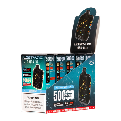 BUY 1 GET 1 FREE Cool Mint Orion Bar 50K | Vape Amazon India