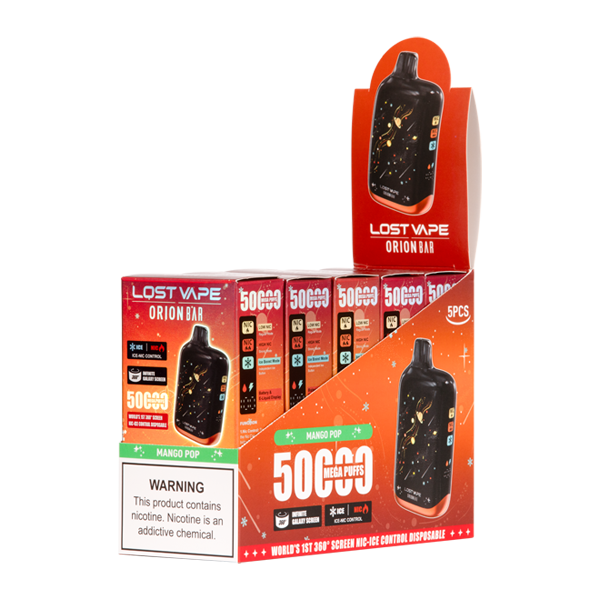 BUY 1 GET 1 FREE Mango Pop Orion Bar 50K | Vape Amazon India