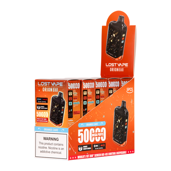 BUY 1 GET 1 FREE Orange Cake Orion Bar 50K | Vape Amazon India