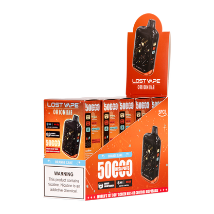 BUY 1 GET 1 FREE Orange Cake Orion Bar 50K | Vape Amazon India