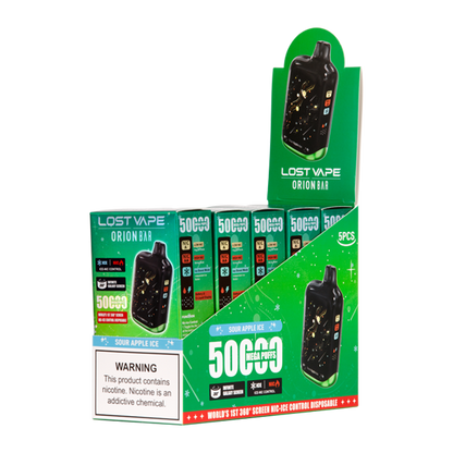 BUY 1 GET 1 FREE Sour Apple Ice Orion Bar 50K | Vape Amazon India