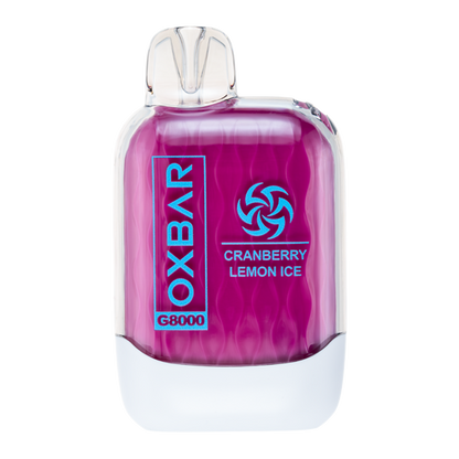 BUY 1 GET 1 FREE Cranberry Lemon Ice Oxbar G8000 | Vape Amazon India
