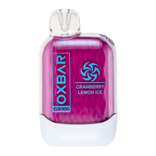BUY 1 GET 1 FREE Cranberry Lemon Ice Oxbar G8000 | Vape Amazon India