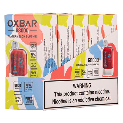 BUY 1 GET 1 FREE Sunset Watermelon Oxbar G8000 | Vape Amazon India