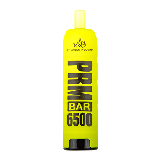 BUY 1 GET 1 FREE Strawberry Banana PRM Bar 6500 | Vape Amazon India