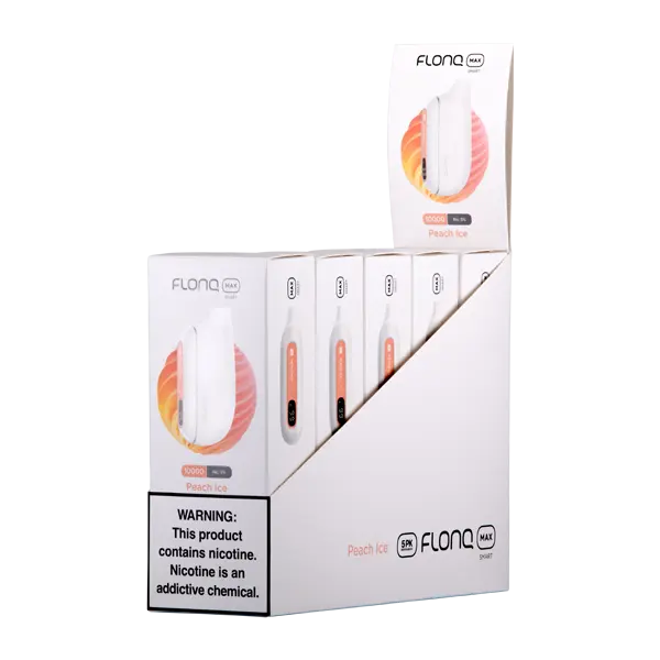 BUY 1 GET 1 FREE Peach Ice FLONQ Max Smart | Vape Mumbai India Flonq