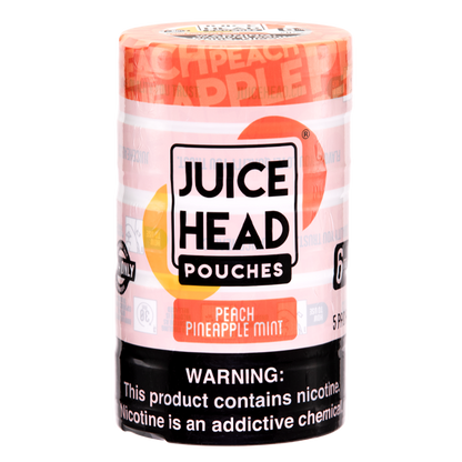 Peach Pineapple Mint Juice Head Pouches